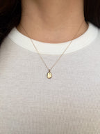 Glass Pendant Necklace